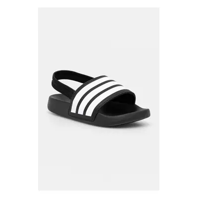 Dětské sandály adidas ADILETTE ESTRAP černá barva, JR5328