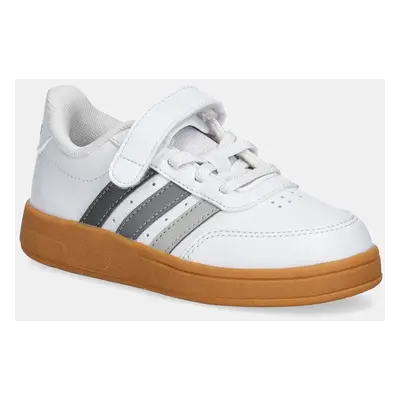 Dětské sneakers boty adidas BREAKNET 2.0 bílá barva, JI0962