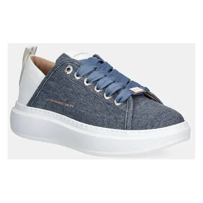 Sneakers boty Alexander Smith Wembley tmavomodrá barva, ASBBWYW0164AVW