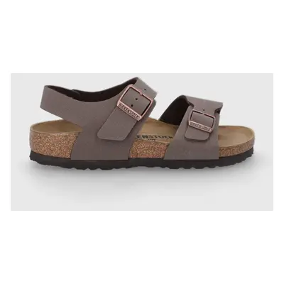 Sandály Birkenstock hnědá barva