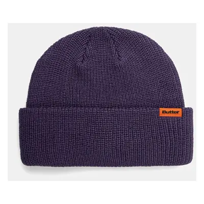 Čepice Butter Goods Tall Wharfie Beanie fialová barva, BG243811