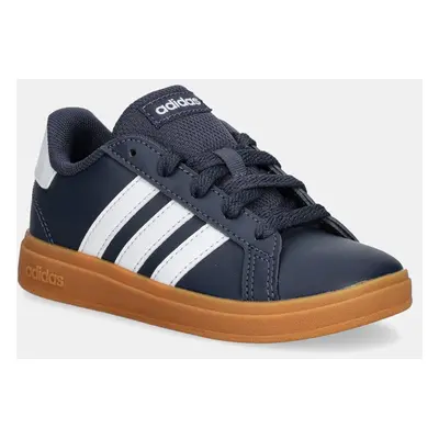 Dětské sneakers boty adidas GRAND COURT 2.0 tmavomodrá barva, JI0970