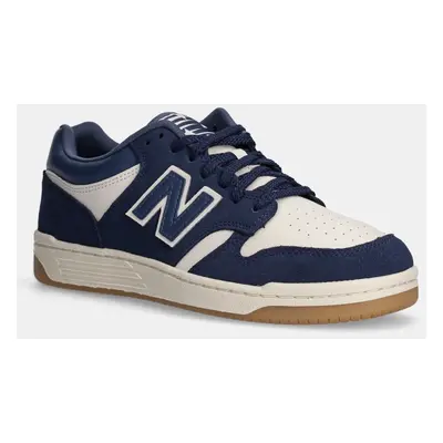 Sneakers boty New Balance 480 tmavomodrá barva, BB480LPC