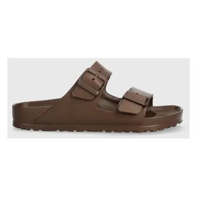 Pantofle Birkenstock Arizona EVA dámské, hnědá barva, 1027402