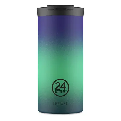 Termohrnek 24bottles Travel Tumbler 600ml Borealis zelená barva, Travel.Tumb.600.Boreal