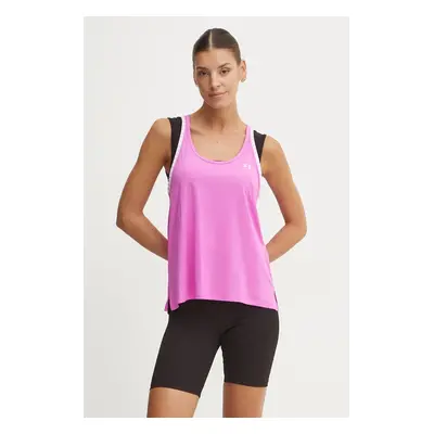 Tréninkový top Under Armour Knockout fialová barva, 1351596