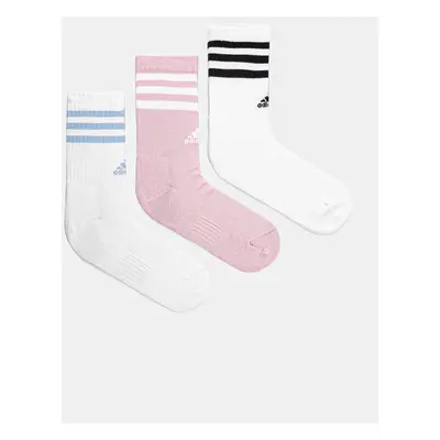 Ponožky adidas Essentials 3-pack bílá barva, JG5853