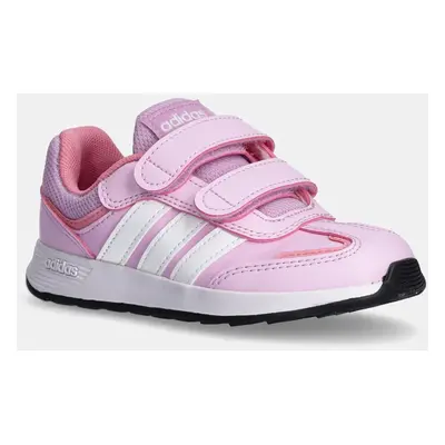 Dětské sneakers boty adidas TENSAUR SWITCH růžová barva, JI1053