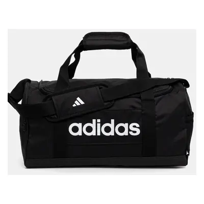 Taška adidas LINEAR DUFFEL S černá barva, JE8343