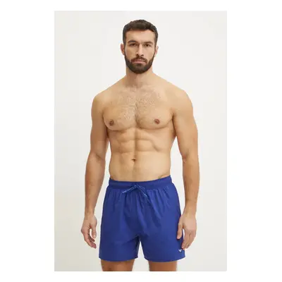 Plavkové šortky Emporio Armani Underwear modrá barva, EM000583 AF12331