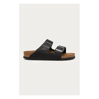 Nubukové pantofle Birkenstock Arizona černá barva, 552113