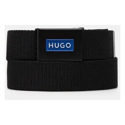 Pásek Hugo Blue dámský, černá barva, 50537339