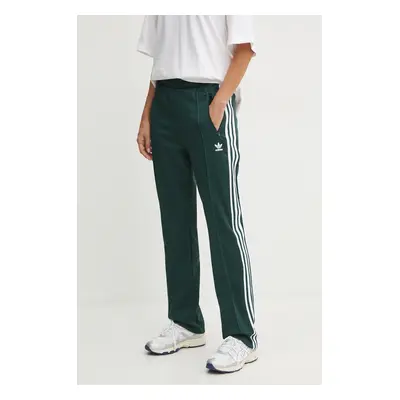 Tepláky adidas Originals zelená barva, vzorované, IY2226