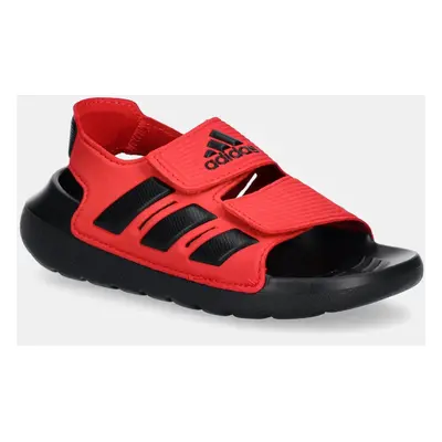 Dětské sandály adidas ALTASWIM 2.0 červená barva, JI3061