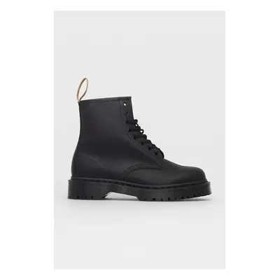 Farmářky Dr. Martens Vegan 1460 Bex Mono unisex, černá barva, na plochém podpatku, 27032001