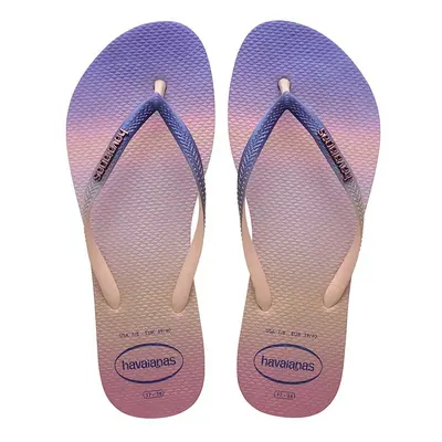 Žabky Havaianas Slim Gradient Sunset dámské, na plochém podpatku, 4146908.0076