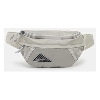 Ledvinka thisisneverthat Washed Nylon Waist Bag šedá barva, TN243WBASB01