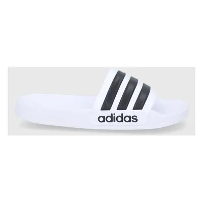 Pantofle adidas Performance Adilette Shower pánské, bílá barva, GZ5921