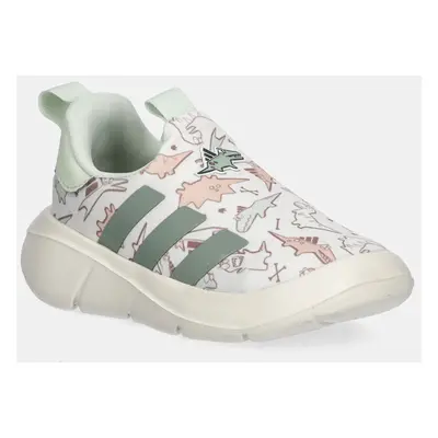 Dětské sneakers boty adidas MONOFIT DINO béžová barva, JI3895