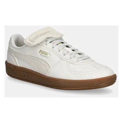 Sneakers boty Puma Palermo Premium béžová barva, 401744