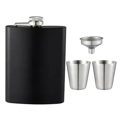 Náprsní láhev se skleničkami Dorre Pocket flask 230 ml více barev