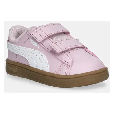 Dětské sneakers boty Puma Rickie Classic V růžová barva, 394254