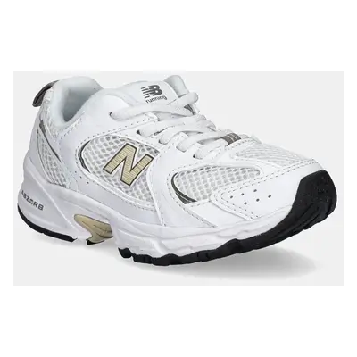 Dětské sneakers boty New Balance 530 bílá barva, PZ530SO