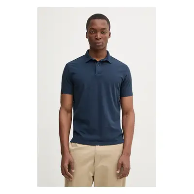 Bavlněné polo tričko Superdry tmavomodrá barva, M1110440A-98T