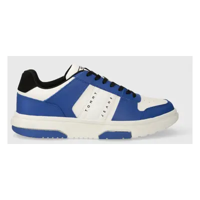 Kožené sneakers boty Tommy Jeans TJM LEATHER CUPSOLE 2.0 EM0EM01283