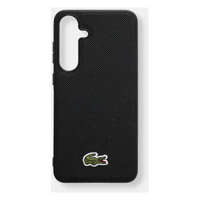 Obal na telefon Lacoste Samsung Galaxy S25+ černá barva, LCHMS25MPVCK