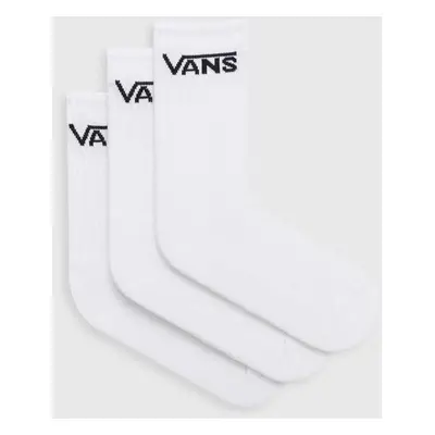 Dětské ponožky Vans CLASSIC VANS CREW SOCK 3-pack bílá barva