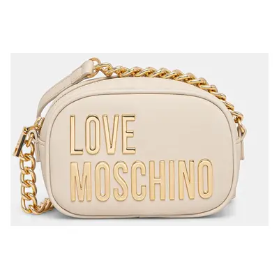 Kabelka Love Moschino béžová barva, JC4026PP1