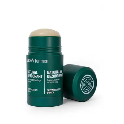 Tuhý deodorant ZEW for men s černou čagou 85 ml