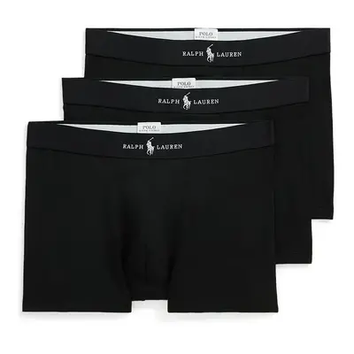 Boxerky Polo Ralph Lauren 3-pack pánské, černá barva, 714965507