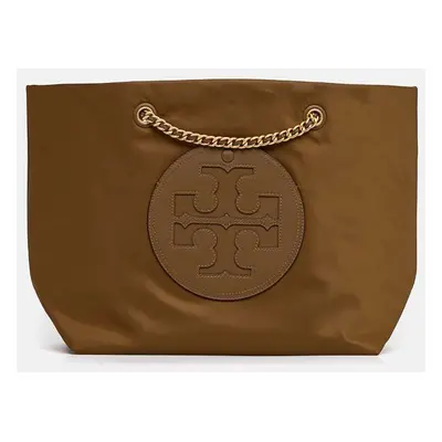 Kabelka Tory Burch Ella Chain zelená barva, 152313