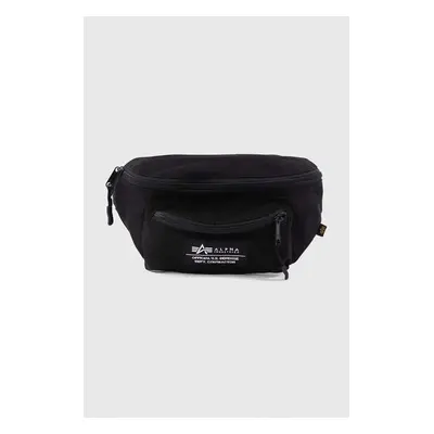 Ledvinka Alpha Industries Torba Alpha Industries Big Waist Bag 126909 03 černá barva, 126909.03-