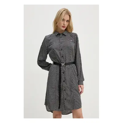 Šaty G-Star Raw černá barva, mini, D25247-D726