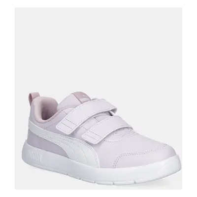 Dětské sneakers boty Puma Courtflex V3 fialová barva, 397642