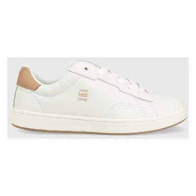 Kožené sneakers boty G-Star Raw Cadet Pop bílá barva, 2211002518.WHT.LPNK