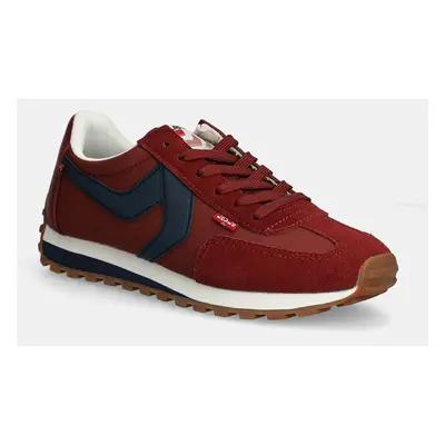 Sneakers boty Levi's STRYDER RED TAB vínová barva, D7718-0013