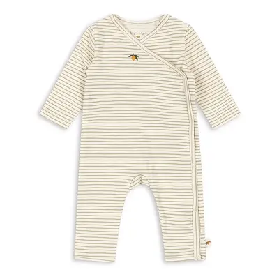 Kojenecké oblečení Konges Sløjd BASIC NEWBORN ONESIE GOTS KS102246