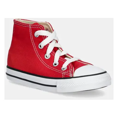 Dětské tenisky Converse Chuck Taylor All Star červená barva, 7J232C