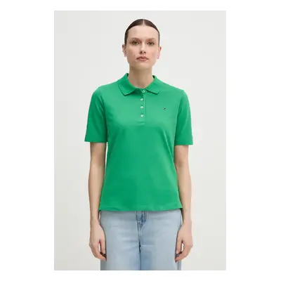 Polo tričko Tommy Hilfiger tmavomodrá barva, WW0WW43224