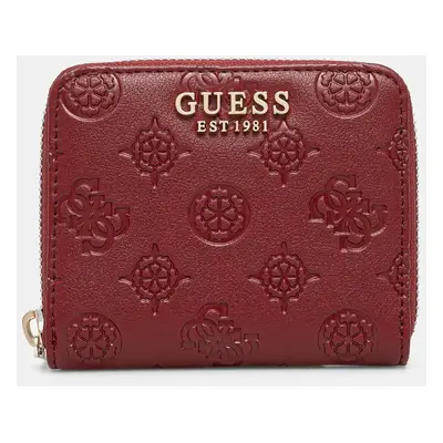 Peněženka Guess GERTY vínová barva, SWPD95 29137