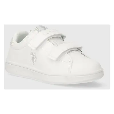 Dětské sneakers boty U.S. Polo Assn. TRACE002A bílá barva