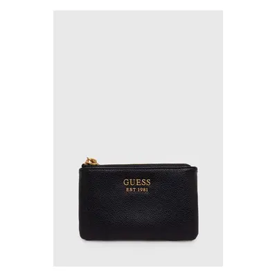 Obal na klíče Guess EMERA černá barva, SWVA92 21340