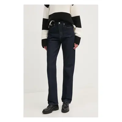 Džíny Calvin Klein Jeans dámské, high waist, J20J224015