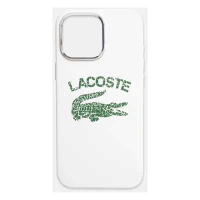 Obal na telefon Lacoste iPhone 16 Pro Max 6.9 bílá barva, LCHMP16XUCRH