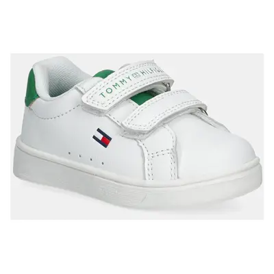 Dětské sneakers boty Tommy Hilfiger zelená barva, T1X9-33836