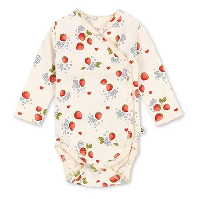 Kojenecké body Konges Sløjd BASIC LS NEWBORN BODY GOTS KS102243